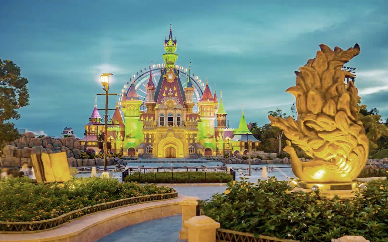 Quần thể công viên vui chơi giải trí 122ha